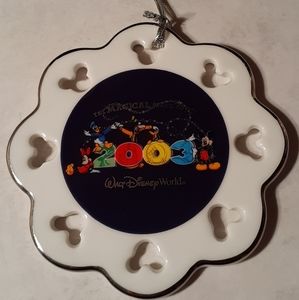 Disney 2003 Ceramic Christmas Ornament